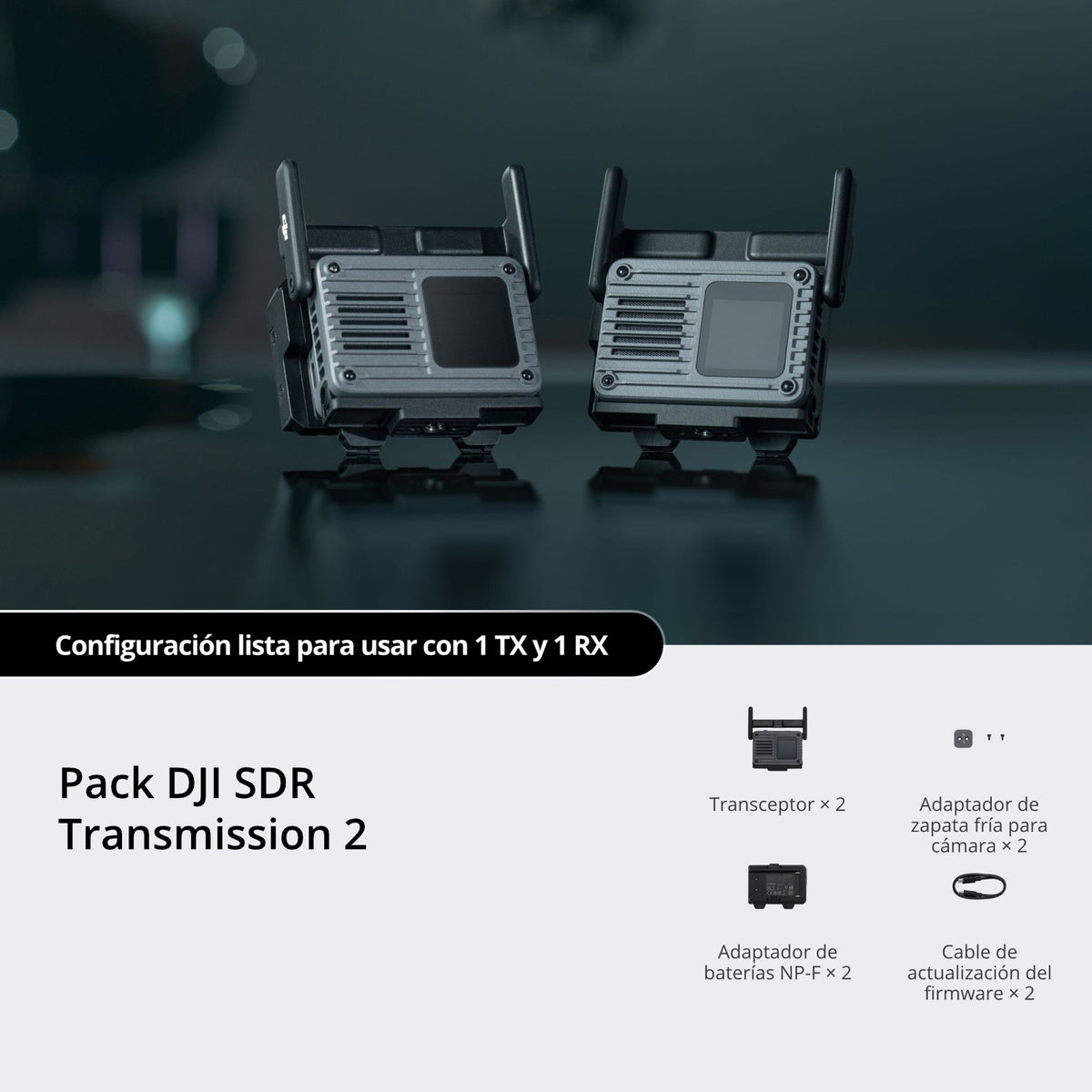 Pack DJI SDR Transmission 2 - DJI México