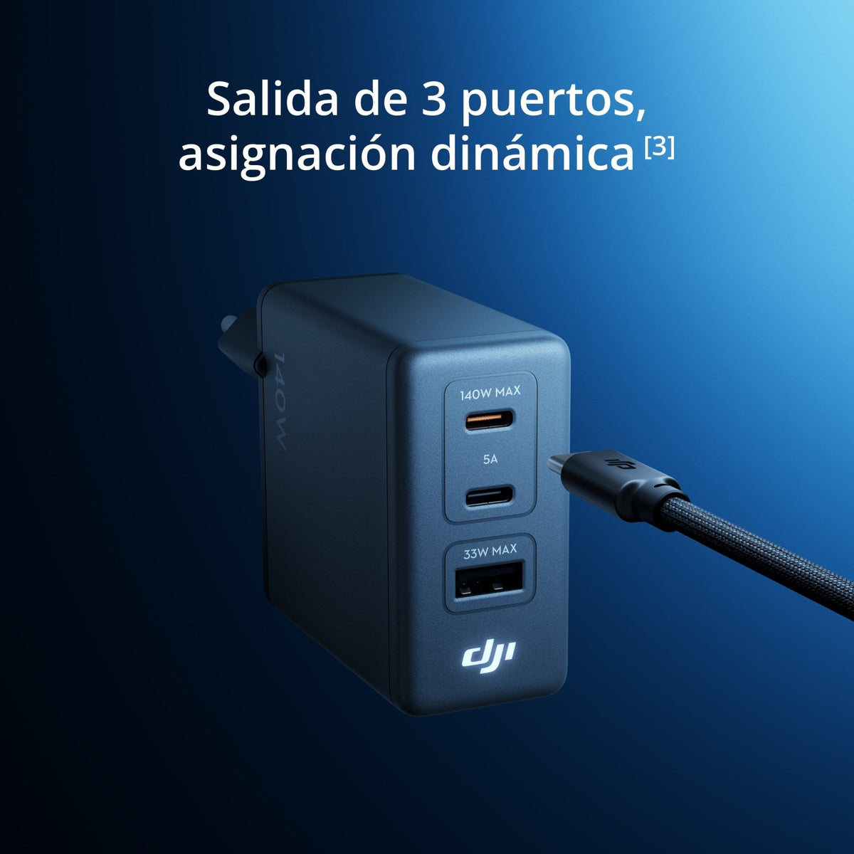 Cargador DJI Power 140W GaN - DJI México