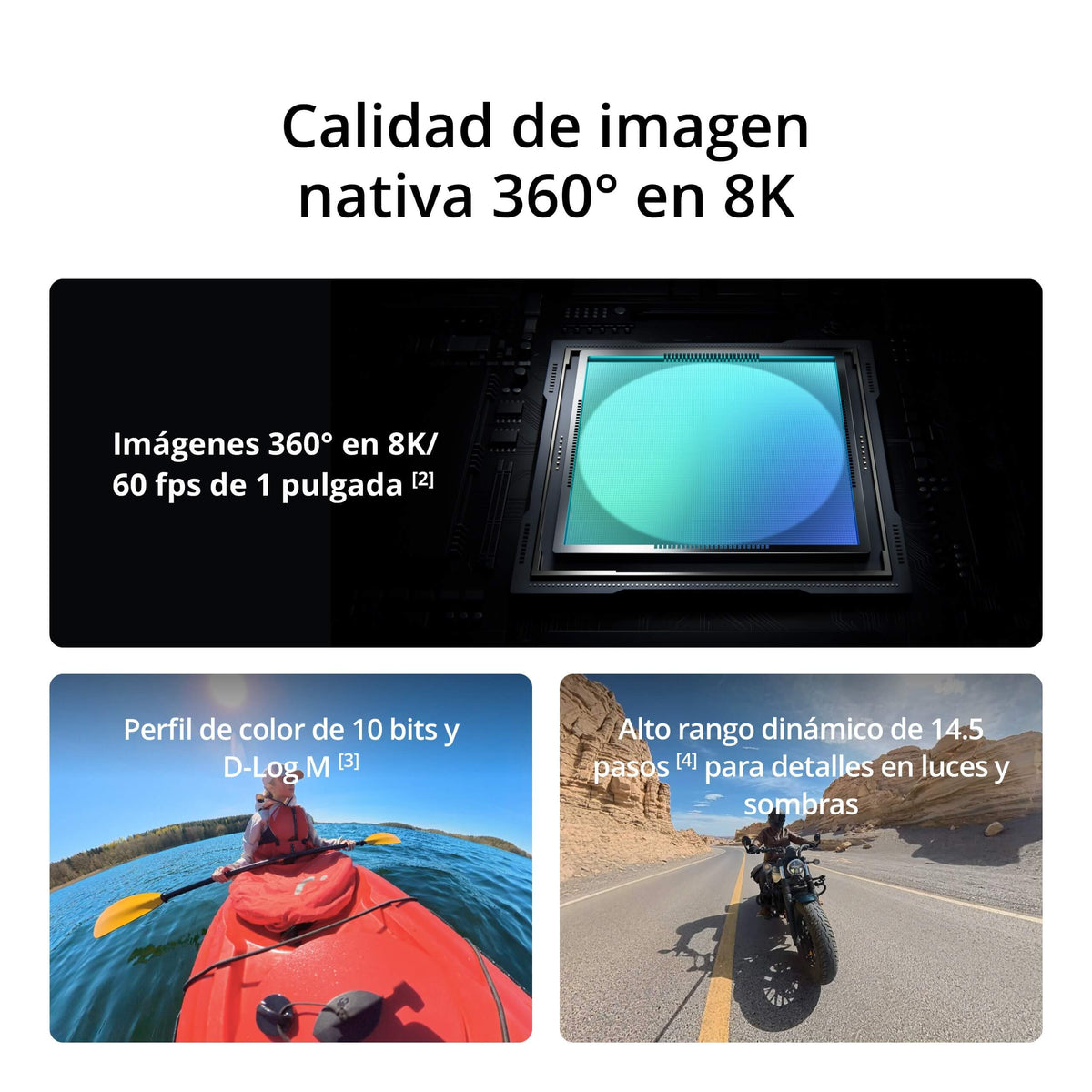 Pack Estándar Osmo 360 II - DJI México