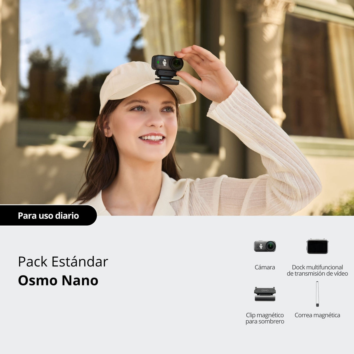 Pack Estándar Osmo Nano (64 GB) - DJI México