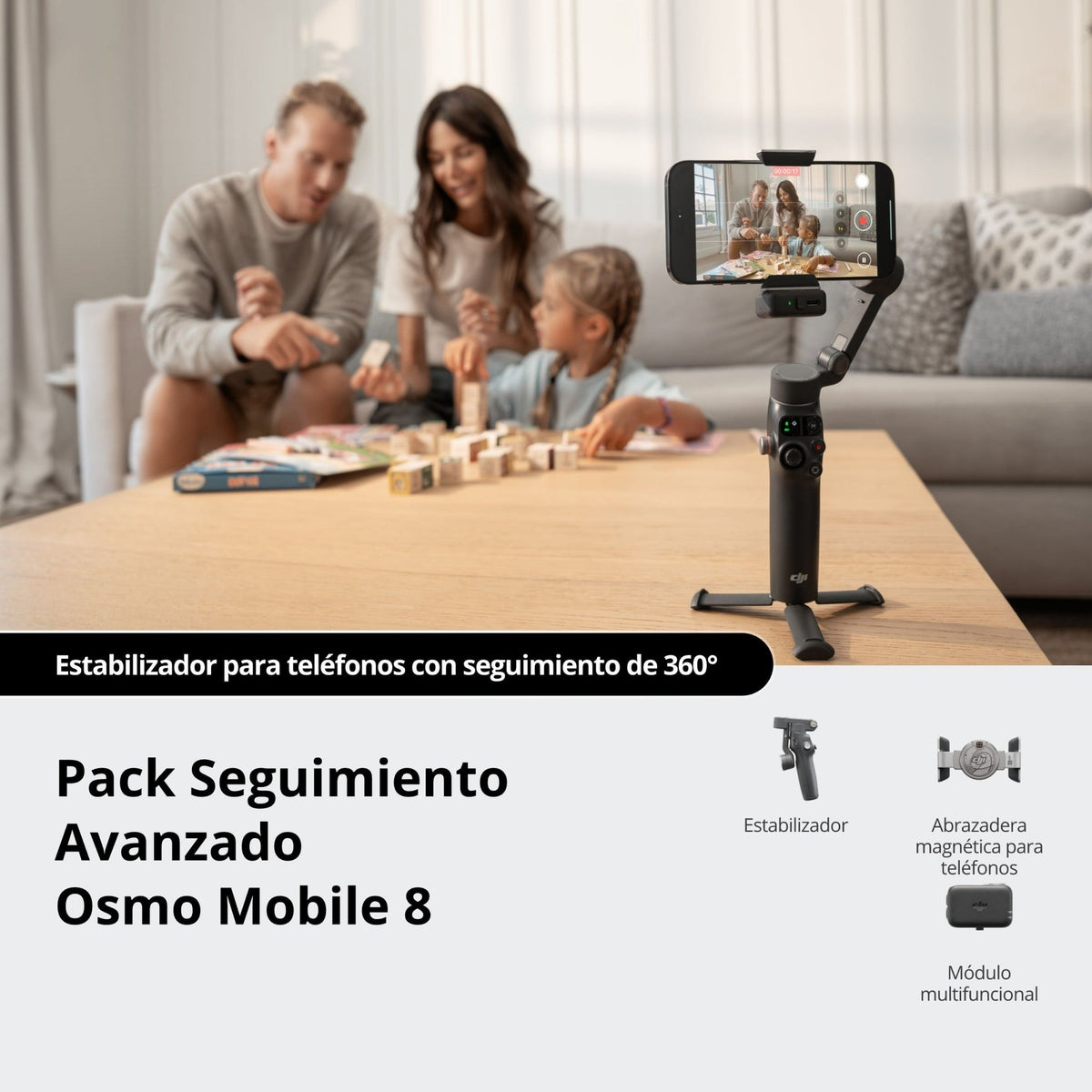 Pack Seguimiento Avanzado Osmo Mobile 8 - DJI México