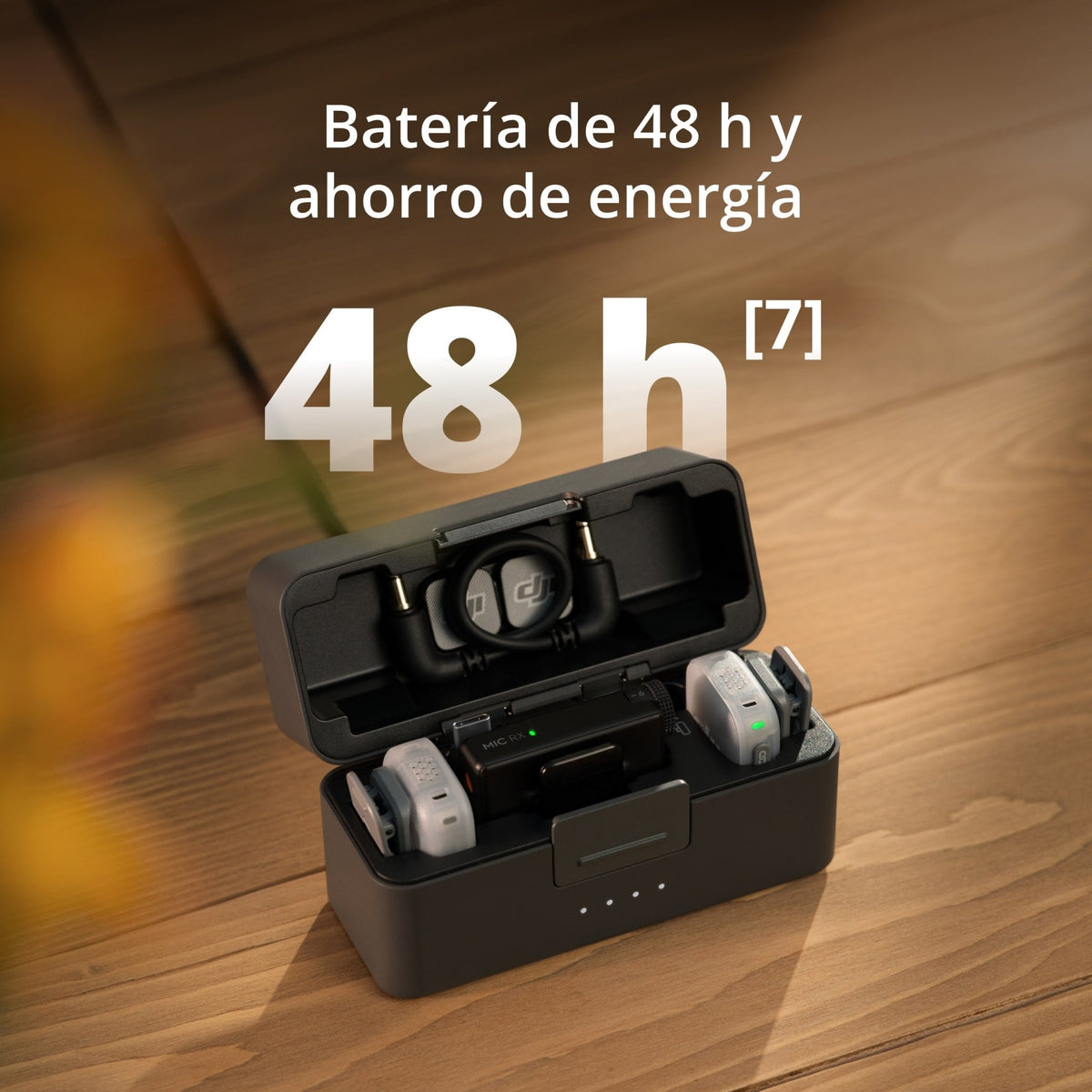 DJI Mic Mini 2 (1 TX + 1 RX móvil + estuche de carga) - DJI México