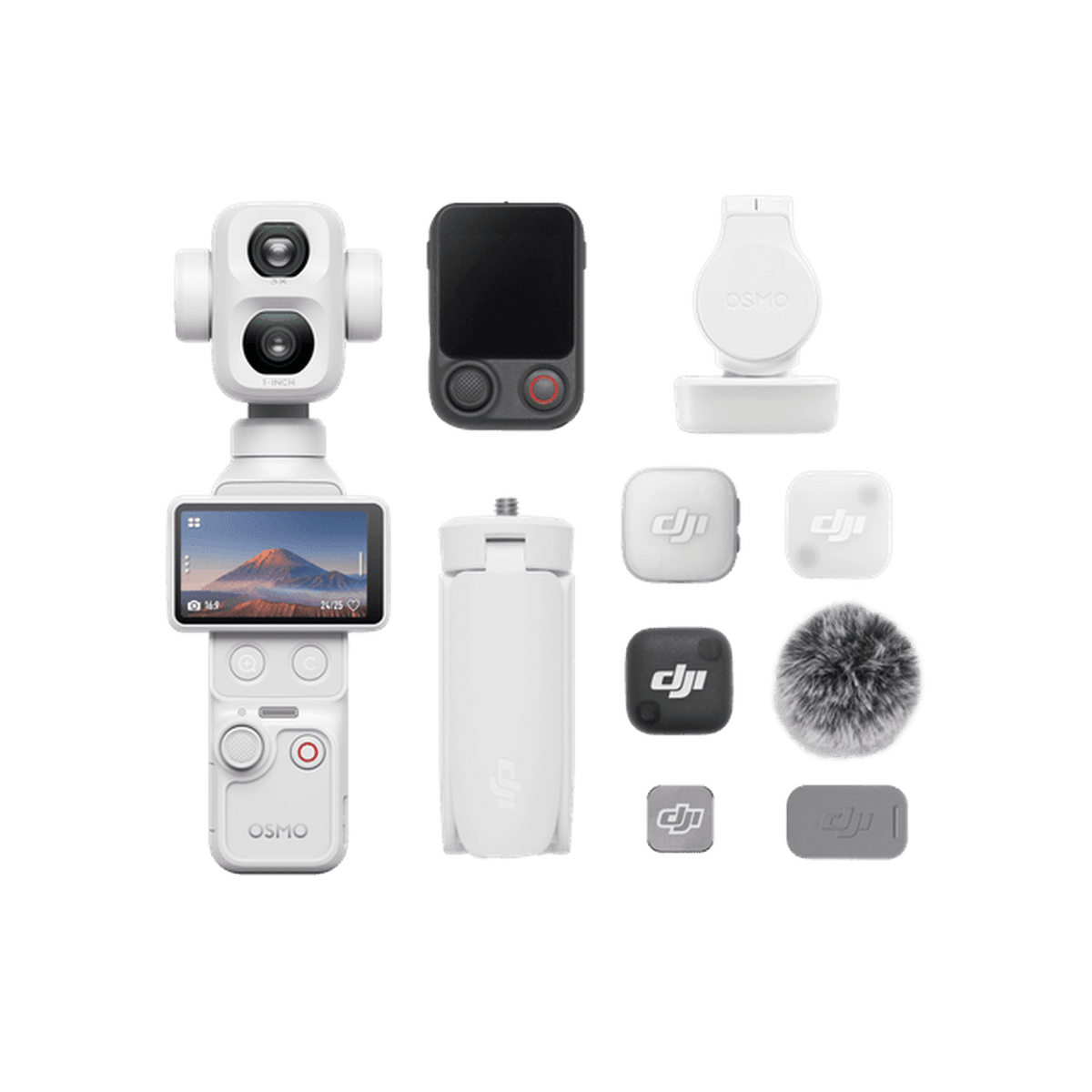 Pack para Vlogs Osmo Pocket 4P (blanco perla)