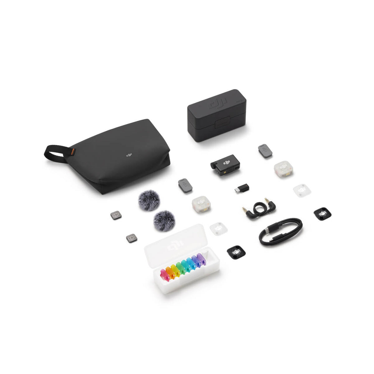 DJI Mic Mini 2S (2 TX + 1 RX + estuche de carga) - DJI México