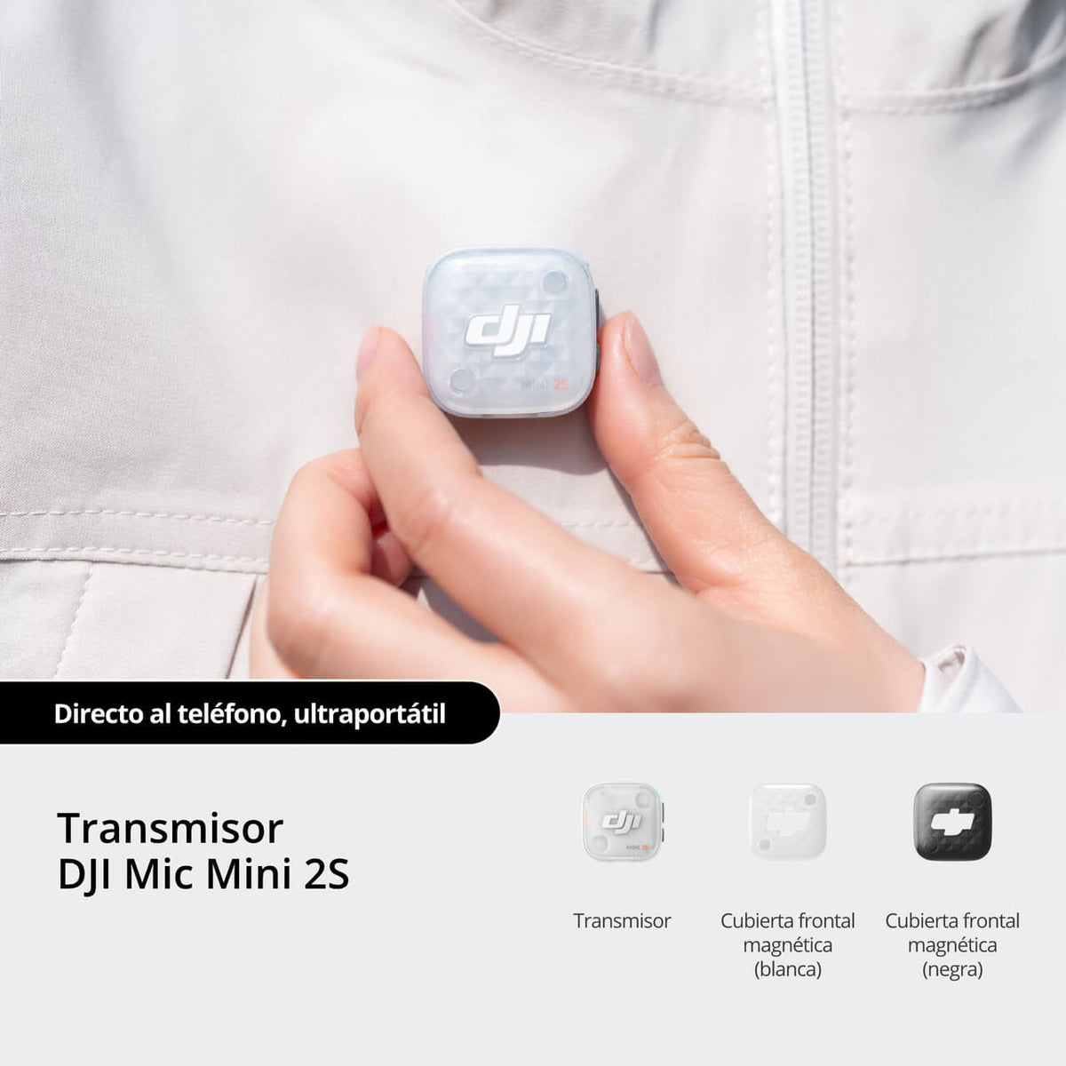 Transmisor DJI Mic Mini 2S - DJI México