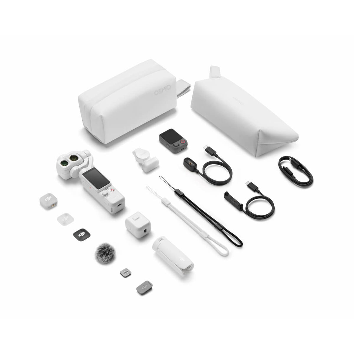 Pack para Vlogs Osmo Pocket 4P (blanco perla) - DJI México